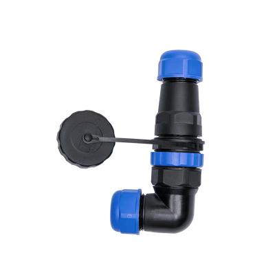 China Power SD28 curved docking Aviation plug socket Male Female IP68 waterproof connector for sale