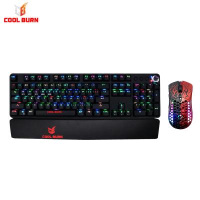 China Anti-ghosting AIWO 60% Mini RGB Mouse And Keyboard Combo 87 Mechanical Keyboard Gaming Wireless Keyboard for sale