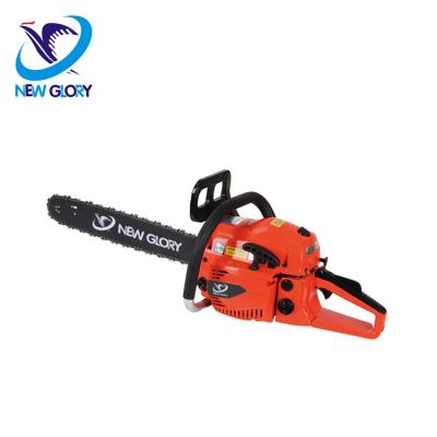 China Heavy Duty Gasoline 2-Stroke Cutting Wood Chainsaw for sale