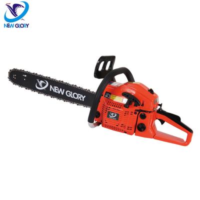 China Sep 45 Super 2-Stroke Cheap Manual CC Gasoline Chainsaw Machine for sale