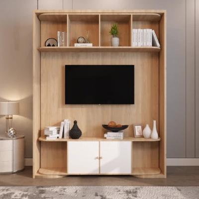 China (Size) Adjustable Universal Space Saving Revolving Murphy / Wall Bed With TV Cabinet for sale