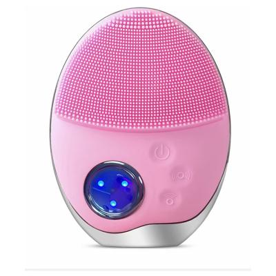 China DC 5V/1A Input Deep Cleaning Rated Sonic Electric Facial Cleansing Brush Facial Skin Exfoliating Spinning Brush for sale