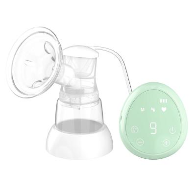 China BPA Free OEM/ODM Support Single USB Rechargeable Hands Free Electric Breast Pump with Milk Bottle for sale