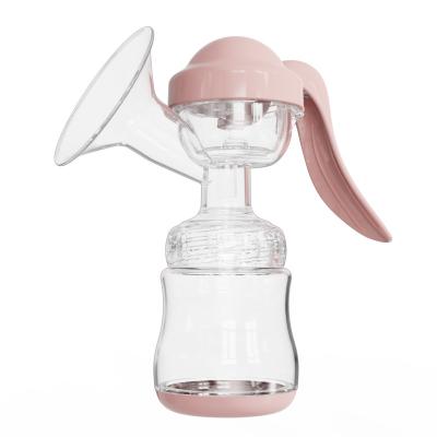 China BPA Free Extractor , Silicone Material Silicone Breastfeeding Manual Breast Pump Strong Suction for sale