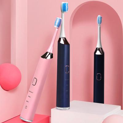 China Aldults Professional Electric Toothbrush Teeth Whitening Child Oral Cleaning Electric Toothbrush With Soft Waterproof OEM Customized Box Heads Logo Battery for sale