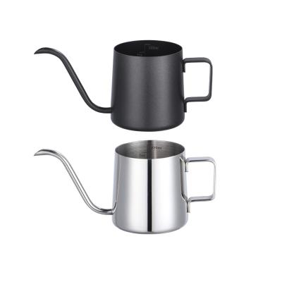 China 304 Stainless Steel Coffee Maker Ear Pot Long Narrow-Mouth Long Narrow-Mouth Long-Mouth Sustainable Brewing Pot Sustainable Hand Made Hanging Pot for sale