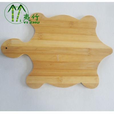 China New Type Stocked High Quality Custom Turtle Shape Bamboo Cutting Board for sale