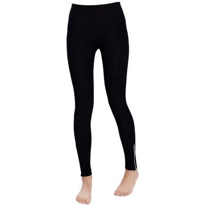 China New Quantity Antibacterial Bamboo Fiber Women Fitness Winter Spring Spring Gaiters Seamless Pants With Zipper for sale