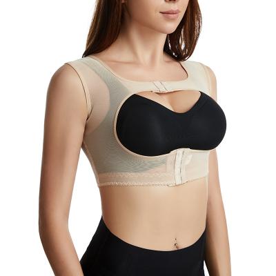 China Shapewear Antibacterial Cross Body Support Chest Shapewear Invisible Gathered Underwear for sale