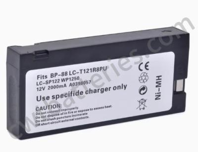 중국 ODM 12V NiMH 배터리 LC-T121R8PU 콜린 BP-88 BP-308 BP-608 환자 모니터 판매용