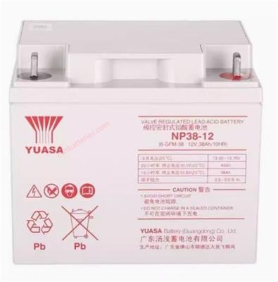 Cina YUASA NP38-12 12V 38AH Valve Battery Nuova batteria al piombo sigillata originale in vendita