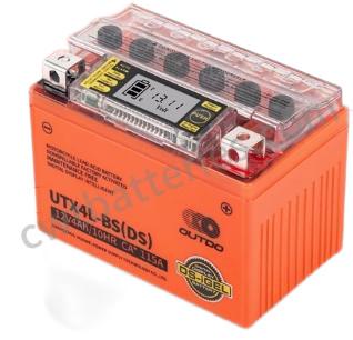 Cina OUTDO UTX4L-BS(DS) Batteria DS-iGEL 12V 4Ah 10HR *CA:115A Nuovo pezzo originale per moto in vendita