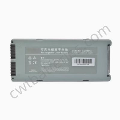 China Mindray BeneHeart D1 D2 D3 Defib Baterías médicas LI24I001A de iones de litio recargables 14.8V 3000mAh 44.4Wh en venta