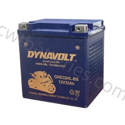 중국 DYNAVOLT GHD32HL-BS 나노 젤 제트 스키 배터리 12 볼트 판매용