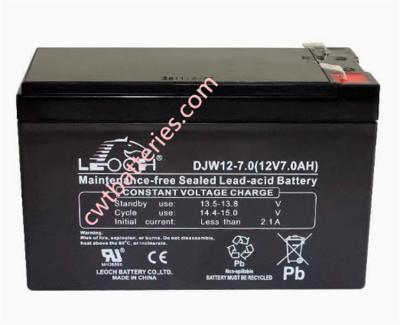 Cina LEOCH DJM12-7.0 12V 7.0AH Valvola sigillata regolato piombo acido Vrla batteria per energia solare eolica in vendita
