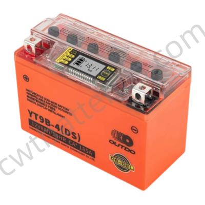 Cina Valvola al piombo Gel regolato OUTDO DS YT9B-4 Batteria 12V 8Ah Motocicletta in vendita