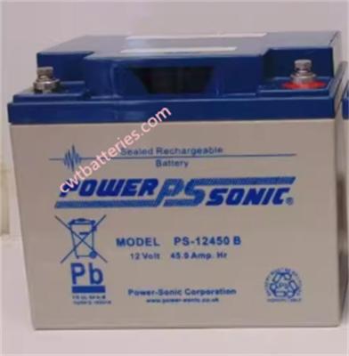 Cina PS-12450 B VRLA Valve regolato batteria al piombo acido 12V45AH POWER SONIC in vendita