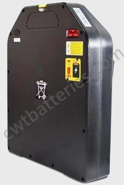 China NOBLELIFT PTE15Q 48 Volt 20Ah industriële vorkhefbatterijen Onderhoudsvrij Te koop