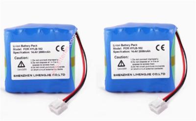 Κίνα EDAN για HYLB-102 μπαταρία 14.4V 2600mAh συμβατό Νέο για SE-100 SE-1 SE-1200 SE-12 ΗΚΓ μηχανή προς πώληση
