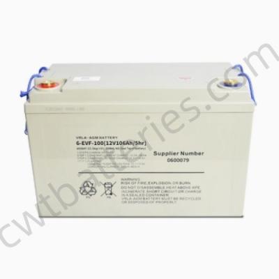 China VRLA AGM Deep Cycle Electric Fork Truck Batteries 12V 106Ah NOBLELIFT 6-EVF-100 For Wheelchair Scooter Mobility for sale