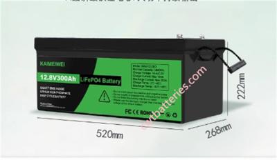 中国 ODM KAIMEIWEI パワースポーツ キャラバン リチウム電池 AGM 12.8V 300AH 販売のため