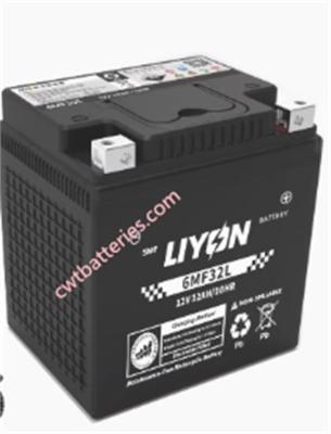 中国 リヨン 6MF32L 12V 32Ah ATV バッテリー AGM ジェル バッテリー 新品 販売のため