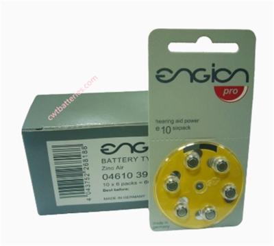 China Engion PR70 E10 1.4v Zink Air batterijen Nieuwe originele gehoorapparaat Power cell batterij Te koop