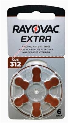 중국 RAYOVAC PR41 A312 1.45V 진크 공기 배터리 60PCS / ITC RIC 청력 보조기에 대한 10 카드 판매용
