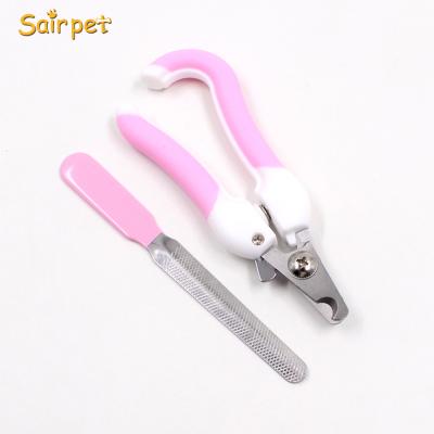 China Viable Pet Nail Cutter Pet Claw Care Grooming Tool Stainless Steel Pet Nail Cutting Scissor Trimmer for sale