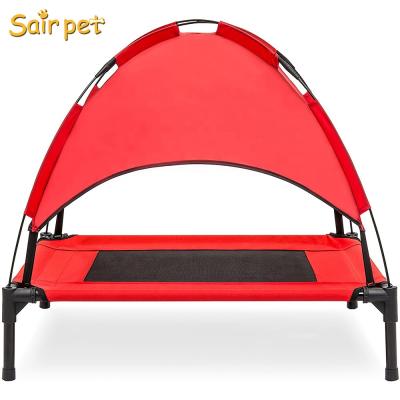 China Travel Sairpet Dog Beds Elevated Pet Beds with Canopy Dog Beds and Accessories for Camping for sale