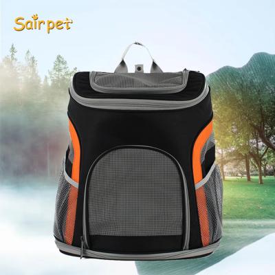 China New Breathable Pet Carrier Dog Travel Backpack Trolley Bag Pet for sale