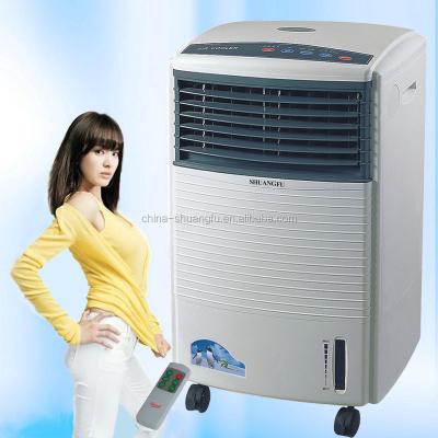 China Portable Household Water Air Cooler With Ice Crystal Cooling for sale