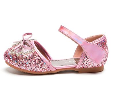 China Little Girl Princess Sandals Flat Soft Sole Bow Decoration Infant Toddler Baby Girls Summer Kids Sandals Shoes for sale