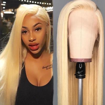 China Body Wave 613 Full Lace Straight Wig 100% Human Hair Wholesale Price 13x6 613 Glueless Full Lace Wig Full Lace Wig for sale