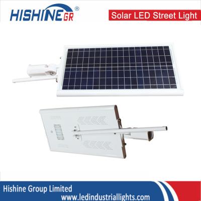 China Luzes de rua postas solares com bateria, luzes do diodo emissor de luz de rua do painel 12V/24V solar à venda