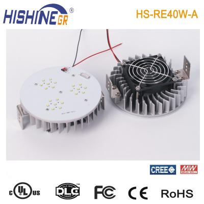 China Round 40w Led Retrofit Lights AC85-265v Cree Chip Meanwell Driver for sale