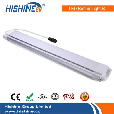 China Garage Vapor Proof LED Lights Fixture 4ft 40W Switch CCT 3000-6000K IP65 for sale