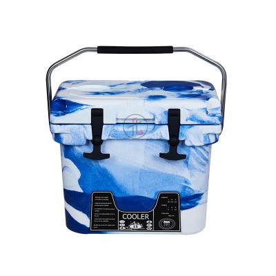 China PE material portable ice cooler waterproof and rotomolded coolers for sale