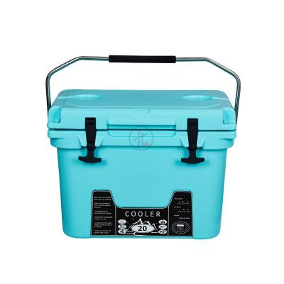 China Waterproof plastic insulated rotomolded ice chest cooler camping box for sale