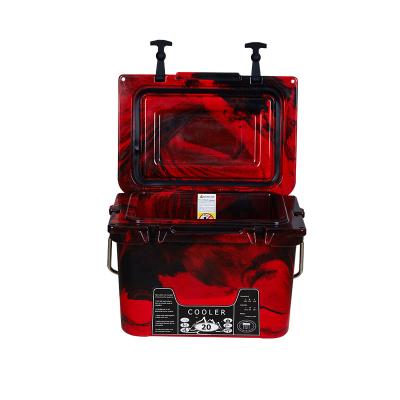 China Factory supply waterproof fishing plastic ice box 20L rotomolded coolers for sale