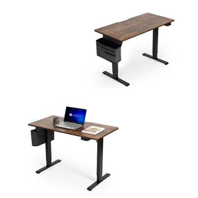 China 2021 Hot Sale Adjustable Electric Standing Office Desk Commercial Standing Desk (Height) for sale