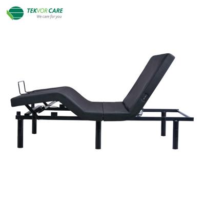 China Okin Motor Foldable Electric Adjustable Bed Mechanism Adjustable Electric Bed for sale