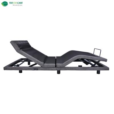 China High Quality Adjustable Electric Bed Adjustable Bed Base (Height) With Wireless Remote for sale