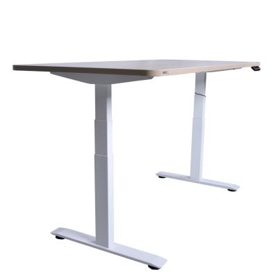 China Adjustable Electric Desk Furniture Height Adjustable (Height) Position Sit Stand Desk for sale