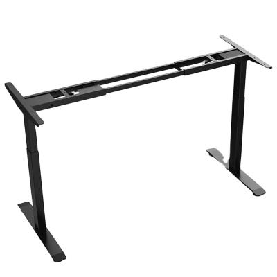 China Hot Selling Height Adjustable Electric Frame Desk Electric (Height) Adjustable Stand Desk Lift Table Computer Desk for sale