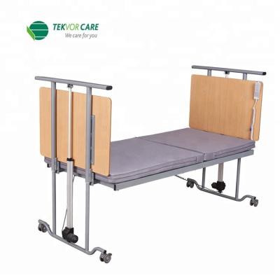 China Backrest0Â ° - 70Â ° ; Footrest0Â ° - 30Â ° ; Trendelenberg & Anti-Trendelenberg0Â ° - 12Â ° Lowest Height Position 67mm Electric Home Care Bed Electric Elderly Care Ultra Low Bed Home Care Bed for sale