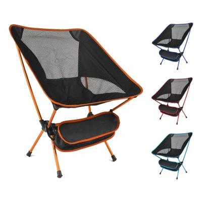 China Modern Detachable Portable Folding Moon Chair Outdoor Camping Chairs Beach Fishing Chair for sale