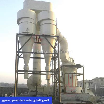 China Very High Output Decoration 200mesh Gypsum Powder Marble Processing Plant for sale