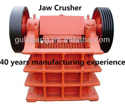 China For crushing and pulverizing mineral stone and hard & mini solid product ore crusher, stone crusher, jaw crusher machinery construction equipment for sale