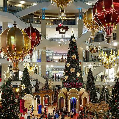 China City Center Plaza Hot Selling Outdoor Sculpture Modeling Light Christmas 3D Motif Light For Shopping Mall Christmas Scene  Decoration for sale